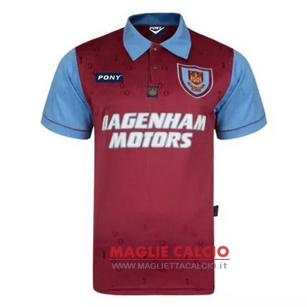 nuova edizione commemorativa divisione magliette west ham 100th rosso